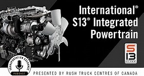 Learn more about the new International S13 Integrated Powertrain