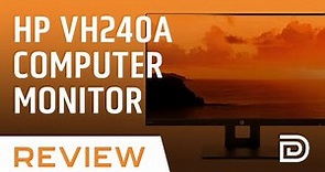 HP VH240a 23.8-Inch Full HD 1080p IPS LED 60Hz 5ms Monitor Review
