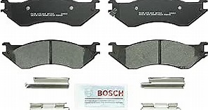 BOSCH BP702 QuietCast Premium Semi-Metallic Disc Brake Pad Set - Compatible With Select Ford Expedition, F-150, F-150 Heritage, F-250; Lincoln Navigator; FRONT