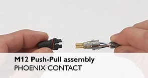 How to assemble a shielded M12 crimp field-wired connector