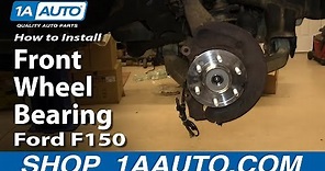 How To Replace Front Wheel Bearing Hub Assembly 04-08 Ford F150