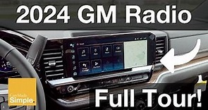 2024 Chevy/GMC 13.4 Infotainment Full Tour | Google Built In!