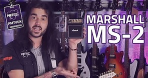 Marshall MS-2 Micro Amp Review - Marshall Stack Tone In Your Hand