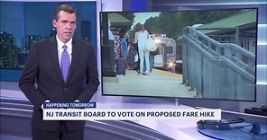 NJ Transit officials to vote on 15% fare hike on Wednesday
