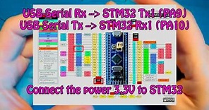 The complete Setup-and-Run guide of STM32F103C8T6 or similar