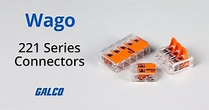 Wago 221 Series Compact Splicing Connectors
