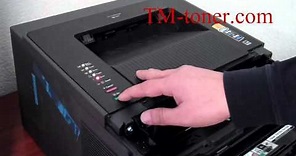 How to reset the toner cartridges for Brother printer