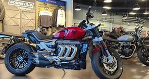 The 2022 Triumph Rocket 3 R 221 at Moon Motorsports! - Machine Of The Week