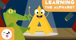 Learn the letter A with Alfred the Alligator - Learning the alphabet - Phonics For Kids
