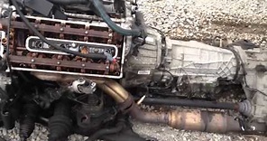 BMW E53 X5 4.4L V8 M62tu Easy and Fastest Engine And Transmission Removal Complete Unit