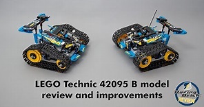 LEGO Technic 42095 B model review, improvements and summary