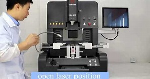 DH-A5 fully automatic bga rework station operation, newly upgrated DIVX 720p