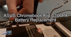 ASUS Chromebook Flip C100PA Battery Replacement