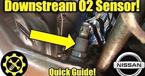 2007 - 2012 Nissan Altima 2.5 Liter: Downstream Oxygen (O2) Sensor Replacement Guide!