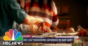 Americans Plan Thanksgiving Gatherings Despite Health Official Warnings | NBC Nightly News