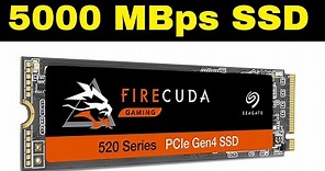 Seagate FireCuda 520 1TB M.2 PCIe 4.0 NVMe SSD/Solid State Drive - Review! - @seagate