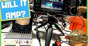 How to Hook Up an ICOM IC-705 to an Amplifier and Demonstration! - Livestream