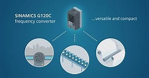 Frequency converter SINAMICS G120C - for diverse applications