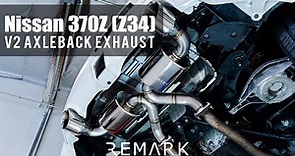 REMARK Nissan 370Z V2 Axle-back Exhaust