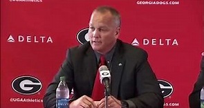 UGA News Conference on Mark Richt s Departure as Football Coach