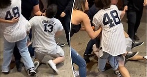 Yankees fans brawl near stadium after walk-off win vs. Orioles