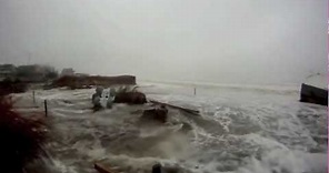 hurricane sandy storm surge, tidal flooding + the aftermath in ocean city, nj