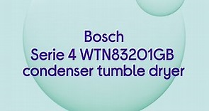 Bosch Serie 4 WTN83201GB 8 kg Condenser Tumble Dryer - White - Quick Look