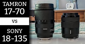 Tamron 17-70 vs Sony 18-135: Which one is BETTER for HIKING?