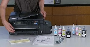 Epson WorkForce ET-4550 | Unboxing the EcoTank All-in-One Printer
