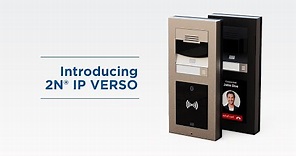 Introducing the 2N® IP Verso | Award-winning IP Intercom