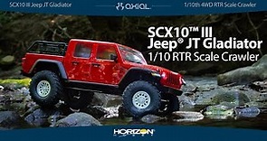Axial® SCX10™ III Jeep® JT Gladiator with Portals 1/10 RTR