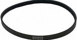 PartsBroz WH01X27538 Drive Belt Replacement - Compatible with General Electric Washer - Replaces AP6328256 4587903 PS12299369 - Comes in Black Color - Made of Sturdy Materials