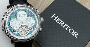 Heritor Aura Automatic Vitreous Enamel Dial Men’s Watch HR3504 (Unboxing) @UnboxWatches