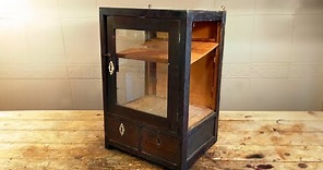 Vintage Display Cabinet Restoration