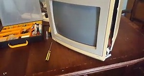 Commodore 1084 Monitor Power Switch Replacement (Also 1084S / 1084D)