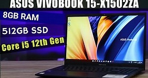 ASUS VIVOBOOK 15 X1502ZA - ⚡ Core i5 12th Gen,8GB/512GB ssd Laptop Unboxing-Reviews
