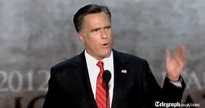 Mitt Romney speech highlights: Republican candidate accepts presidential nomination