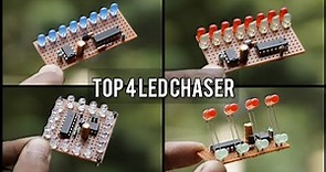 Top 4 Different LED Effect using 74HC595 and NE555 IC [with Circuit Diagram]