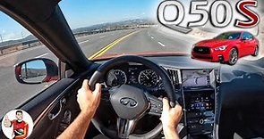 The 2023 Infiniti Q50 Red Sport is an Off-Beat Win IF the Price is Right (POV Drive Review)