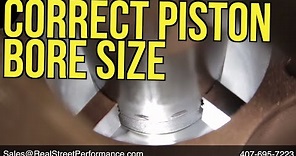 How to select the Correct Piston Bore Size for your Engine Build - Real Street Performance