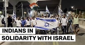 Watch: Indians in Israel hold march against Hamas, candle vigil for victims | Ground report