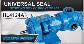 Viking Pump Universal Seal Series with Stuffing Box Component Seals Repair Kit Installation