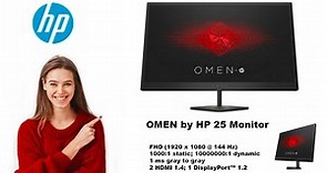OMEN by HP 25 Monitor