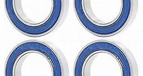 17286 2RSV MAX Cartridge Bearings, Size 17x28x6mm Chrome Steel Blue Sealed with Grease, 17286LLU Cart Full Balls Bearing for Bike Suspension Pivots, (Pick of 4Pcs)