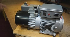 Introduction to the Leybold Sogevac® Neo D 16 rotary vane vacuum pump.