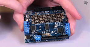 Adafruit Motor / Stepper / Servo Shield for Arduino