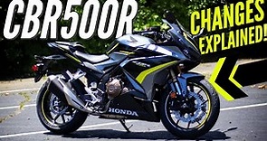 New 2023 Honda CBR500R Changes Explained!