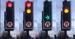 Stowmarket: Gipping Way A1308 J/O Navigation Approach, PEEK CLS Traffic Lights