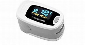 CONTEC CMS50NA Pulse Oximeter Fingertip Blood Oxygen Saturation Monitor SpO2 and PR Value Waveform Blood Oxygen Neck/Wrist Corda, Grey