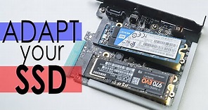 NVMe PCIe SSD Adapter Installation and Speed Test - EZDIY-FAB Dual M.2 RGB Solid State Drive Adapter